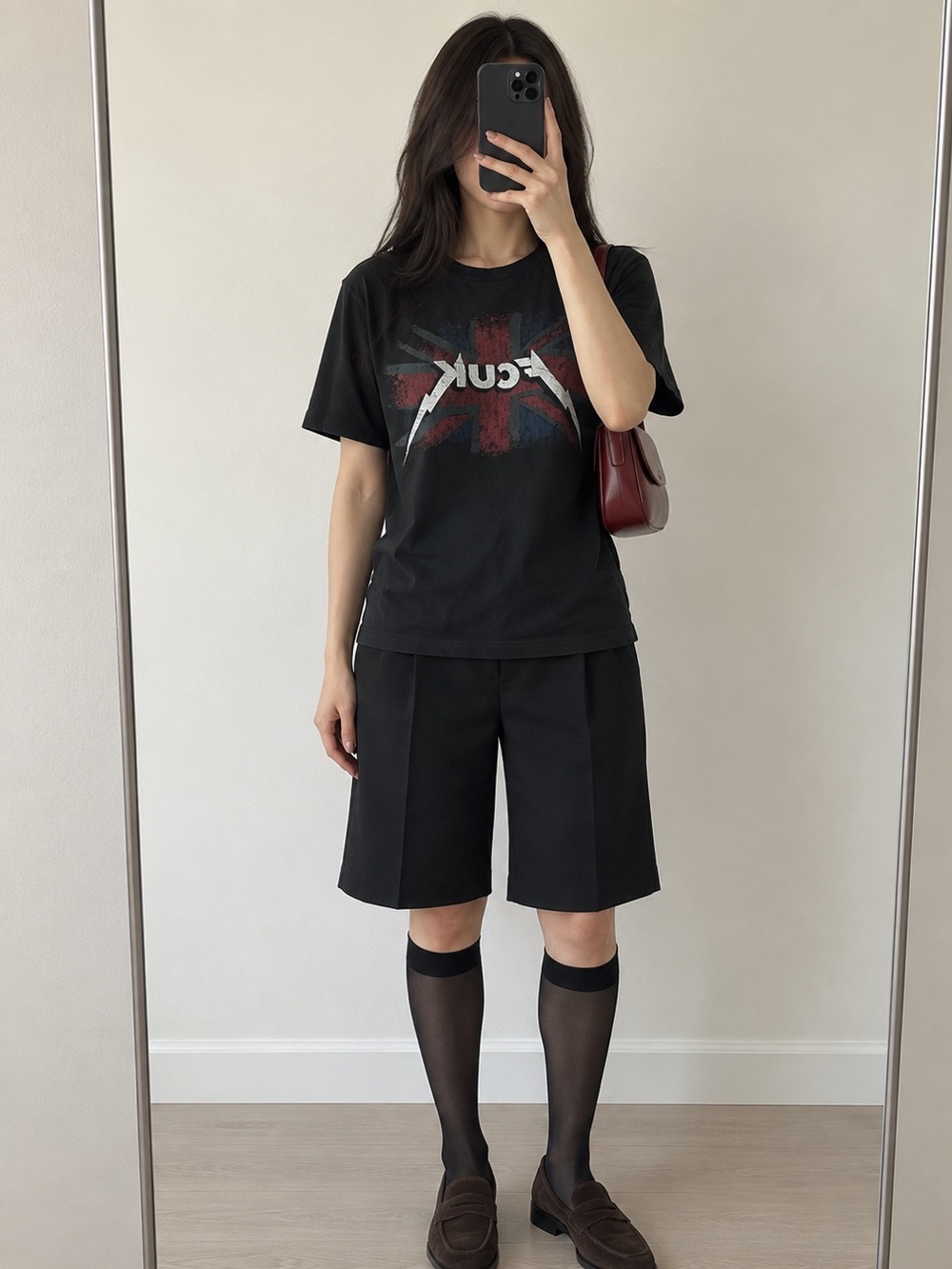 FCUK Union Jack Graphic T-Shirt